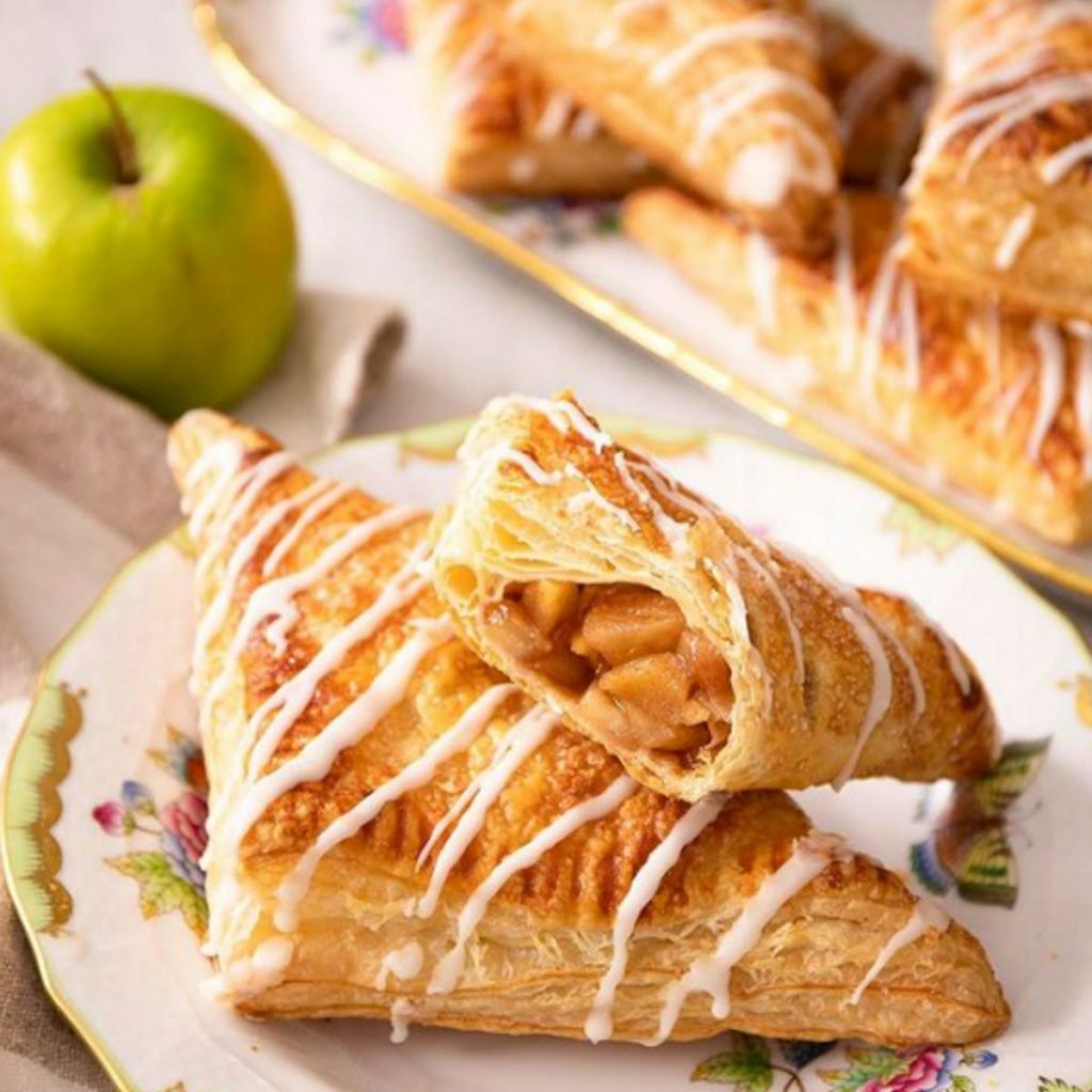 Toffee Apple Turnover Puff Pie Recipe