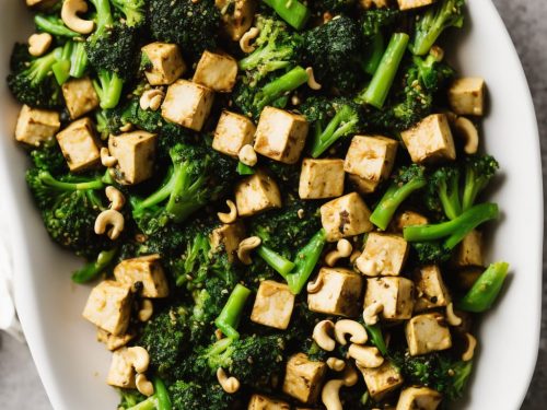 Tofu, Greens & Cashew Stir-Fry