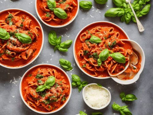 Tomato and Basil Pasta Sauce Recipe