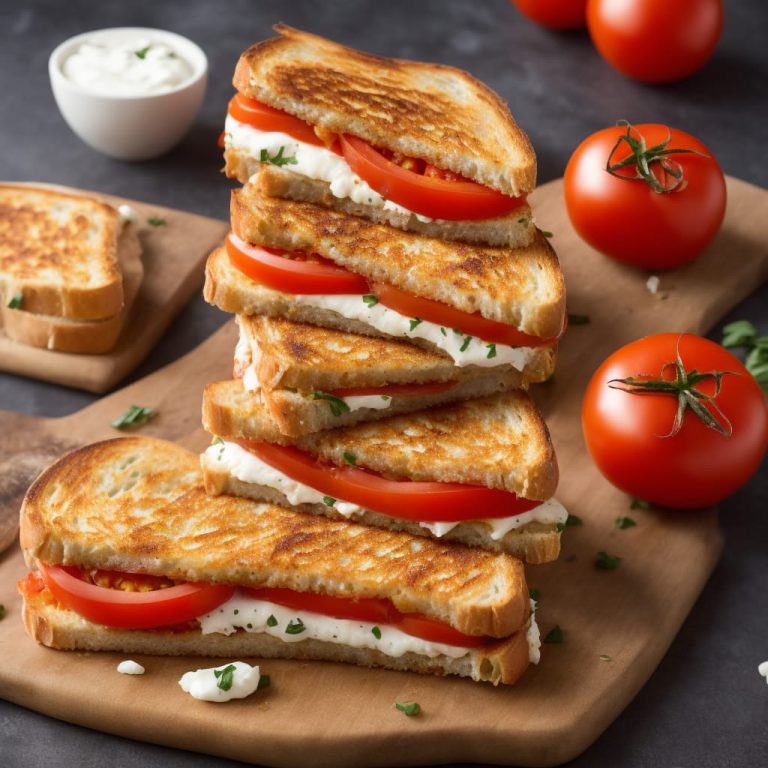 Tomato & Mozzarella Toastie Recipe