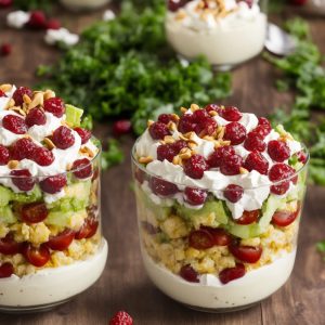 Trifle Bowl Coronation Salad Recipe