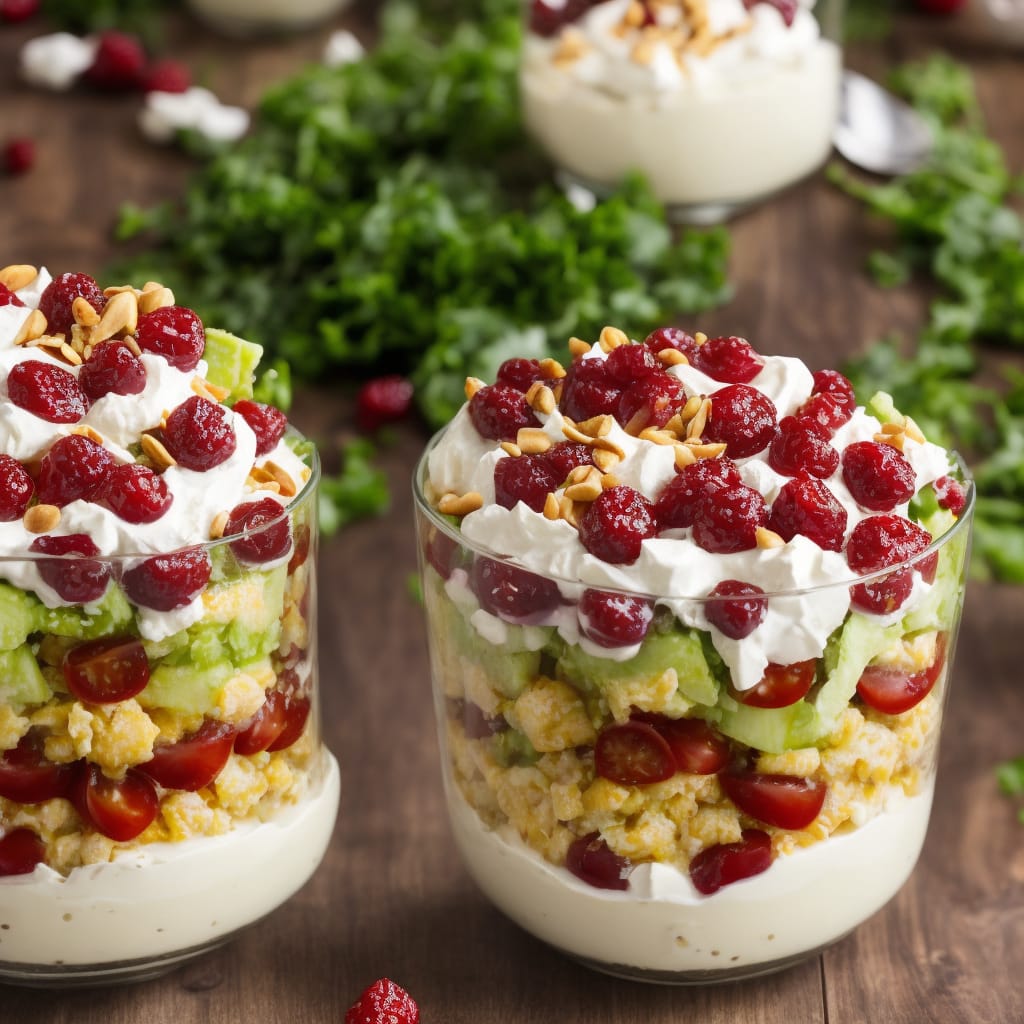 Trifle Bowl Coronation Salad