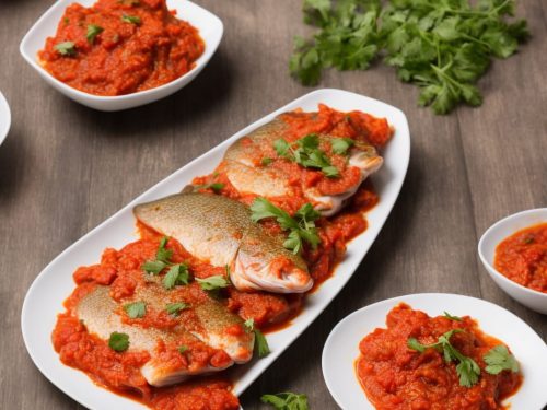 Trout with Tomato Sauce