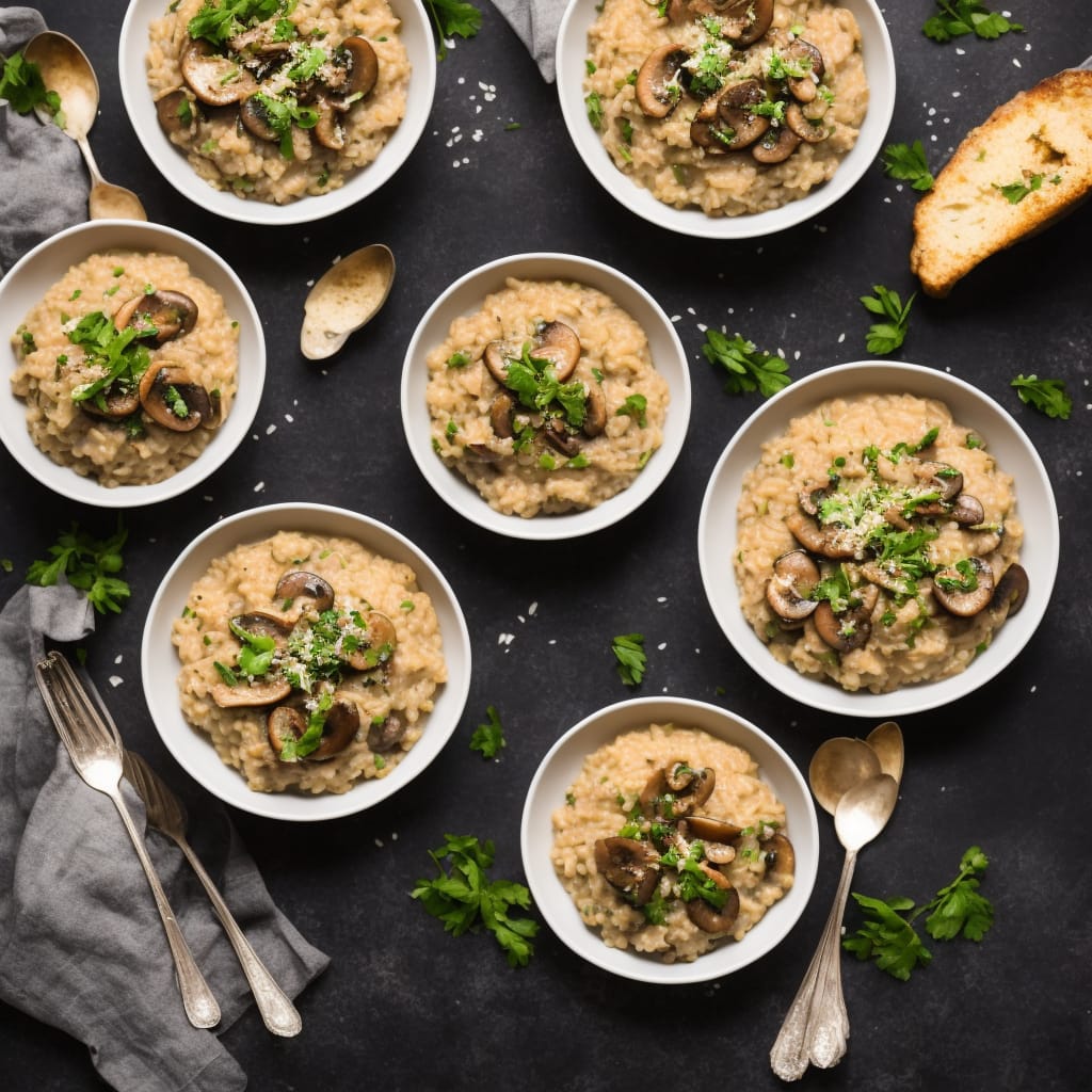 True Italian Porcini Mushroom Risotto