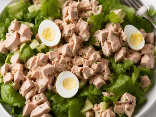 Tuna Salad with Hard-Boiled Eggs
