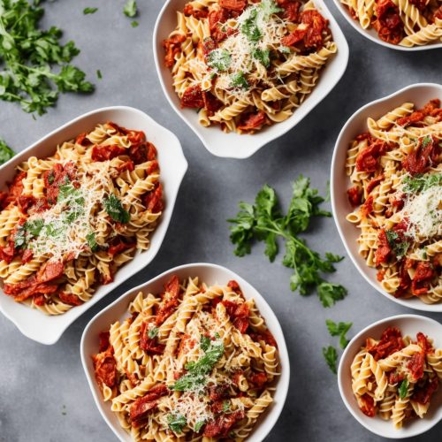 Tuna & Sundried Tomato Pasta Bake Recipe