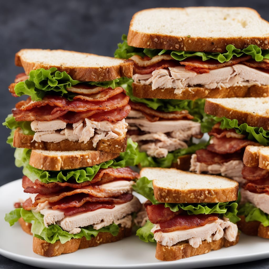 Turkey & Bacon Club Sandwich Recipe | Recipes.net