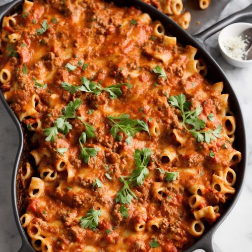 Turkey Bolognese Pasta Bake Recipe