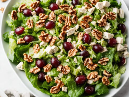 Turkey Salad with Grapes & Walnuts