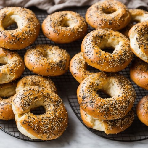 TwoIngredient Air Fryer Bagels Recipe
