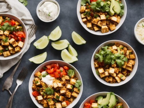 Ultimate Tofu Breakfast Burrito Bowls