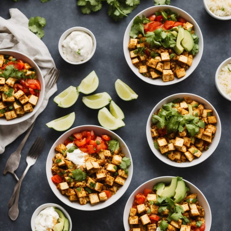 Ultimate Tofu Breakfast Burrito Bowls Recipe