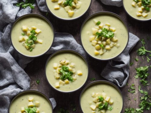 Vegan Leek & Potato Soup