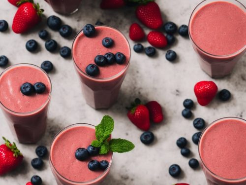 Vegan smoothie recipe Berry Blast