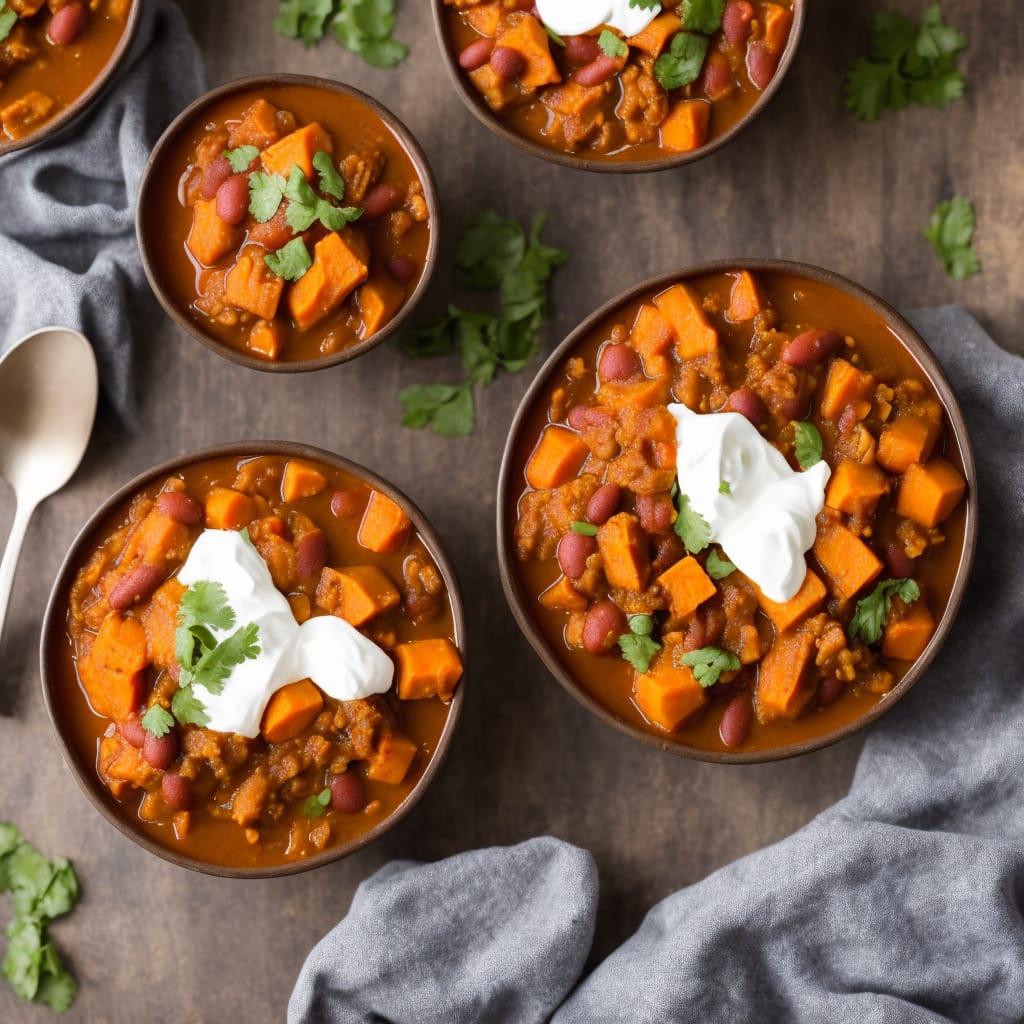 Vegan Sweet Potato Chili Recipe