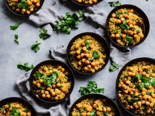 Vegetable tagine with almond & chickpea couscous