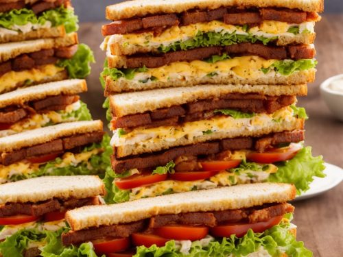 Vegetarian Club Sandwich