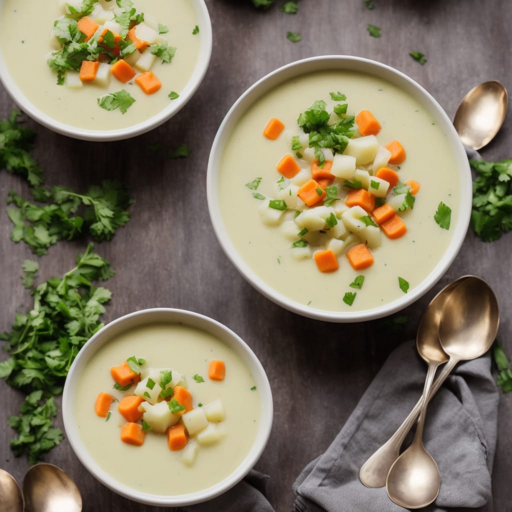 Vegetarian Potato-Leek Soup Recipe