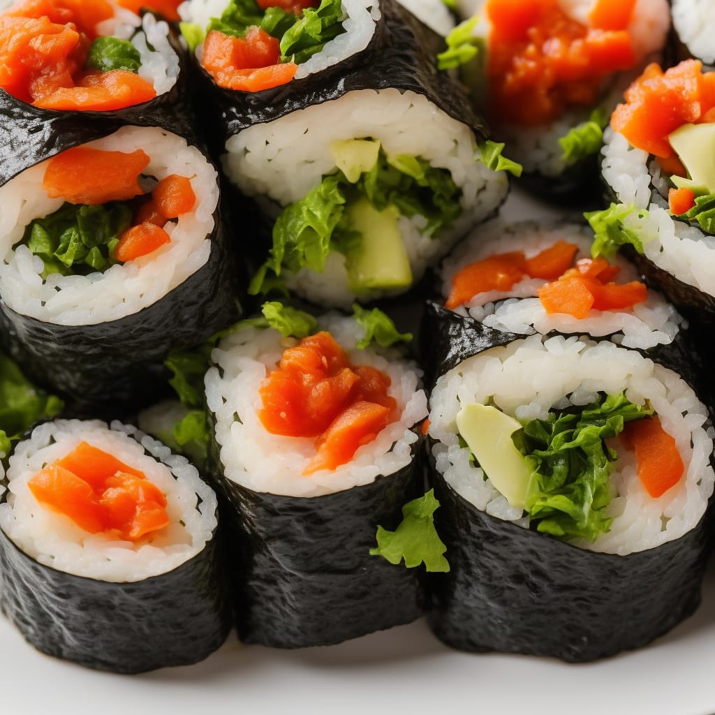 Vegetarian Sushi Rolls