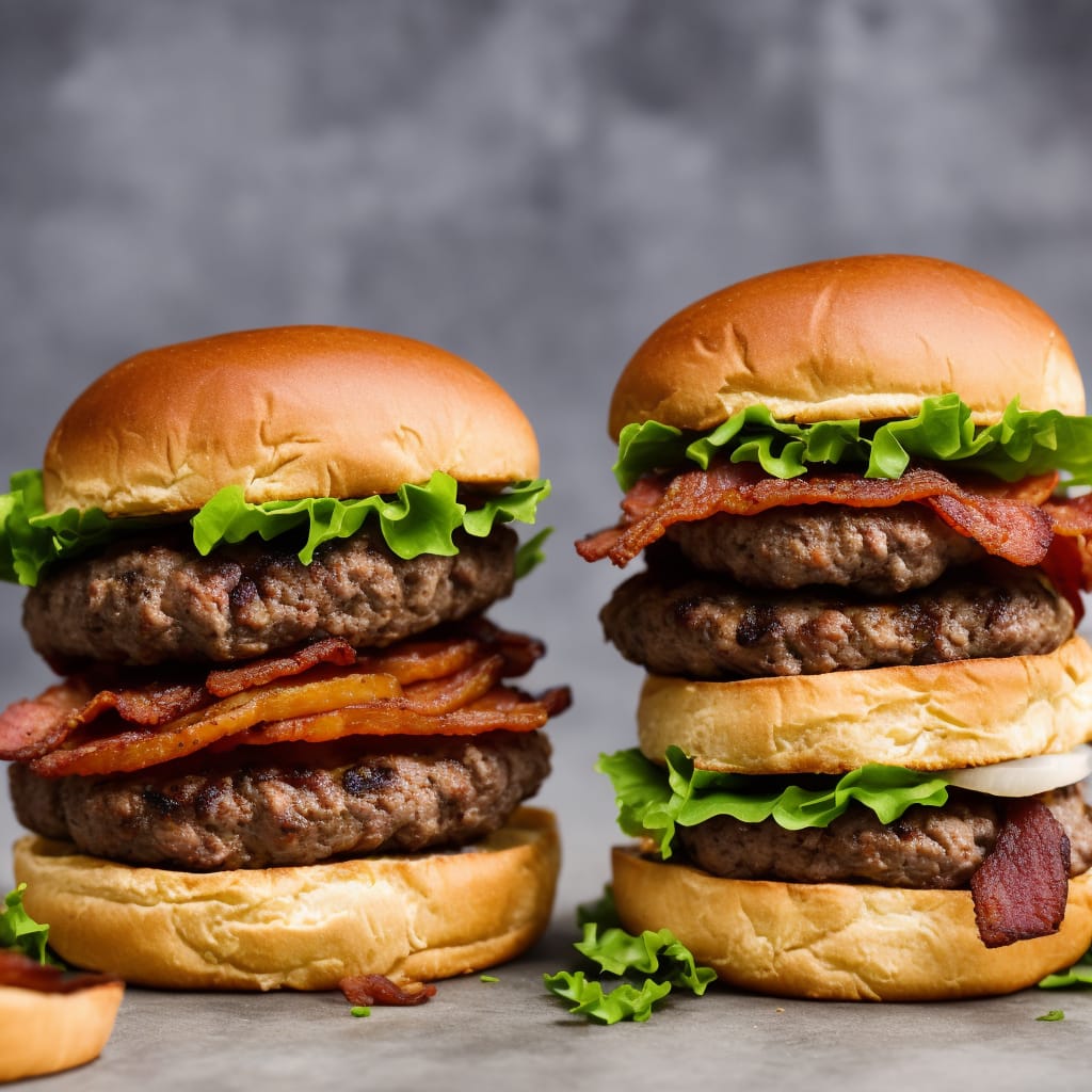 Venison Bacon Burgers