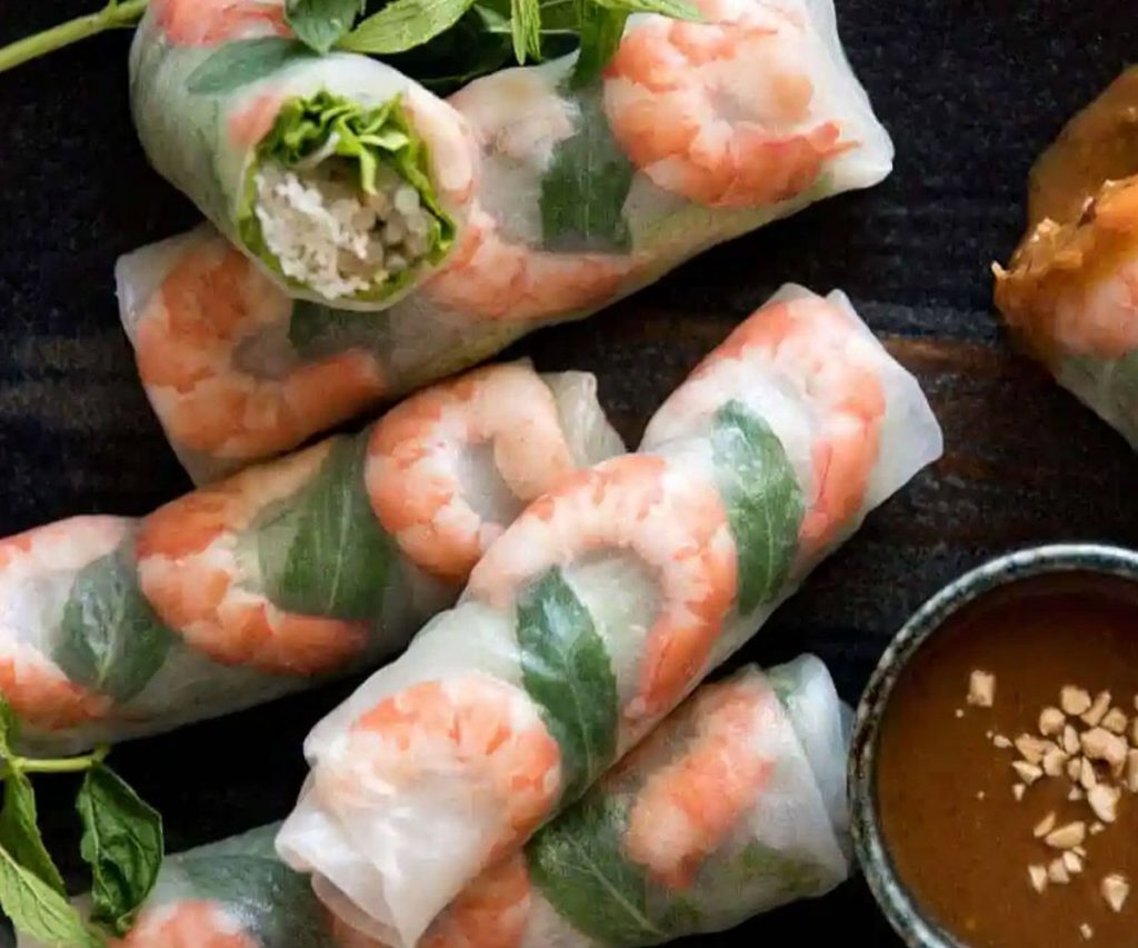 Vietnamese Prawn Summer Rolls