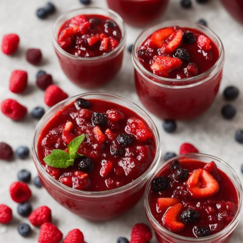 Warm Berry Compote Recipe