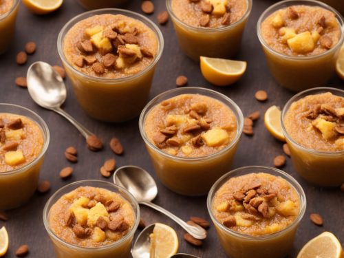 Warm Honey Cup Puddings