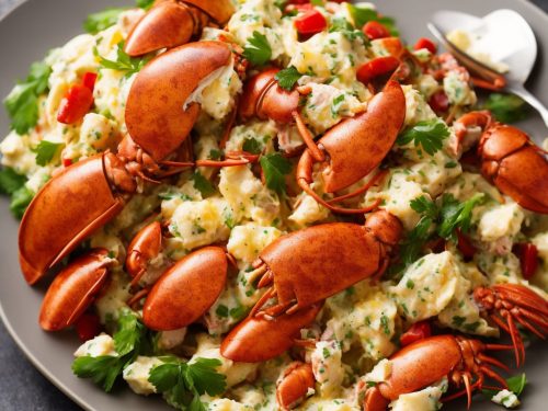 Warm Lobster & Potato Salad with Truffled Mayonnaise