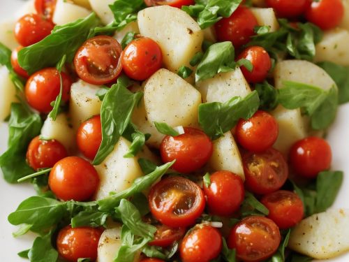 Warm Potato & Cherry Tomato Salad