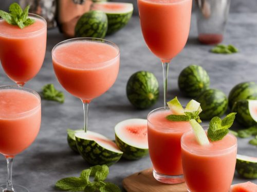 Watermelon Piña Colada Cocktail
