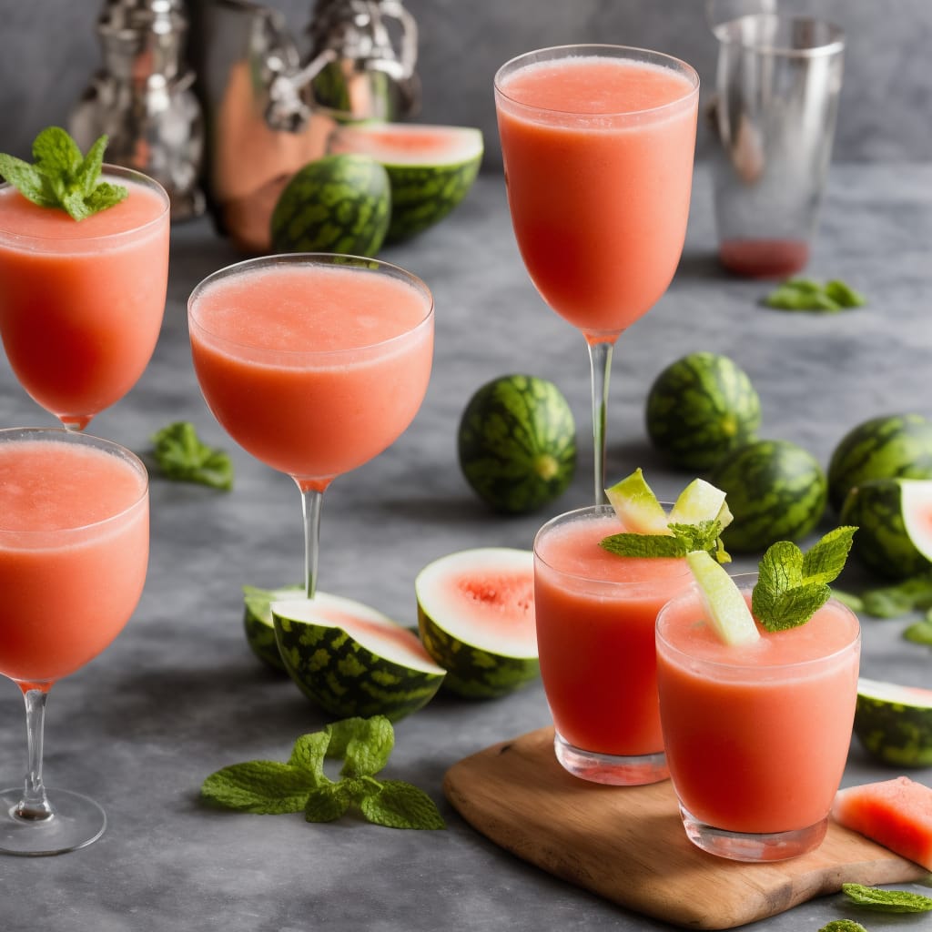 Watermelon Piña Colada Cocktail