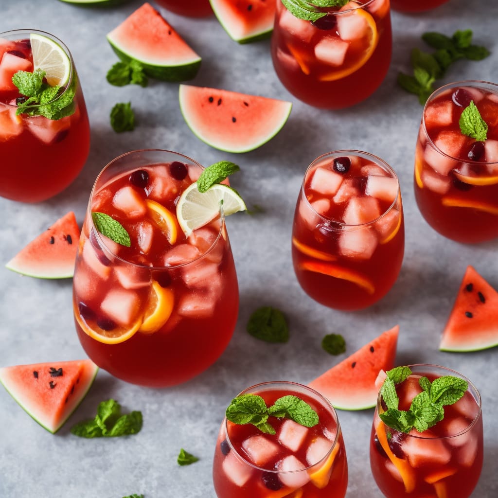 Watermelon Sangria Recipe
