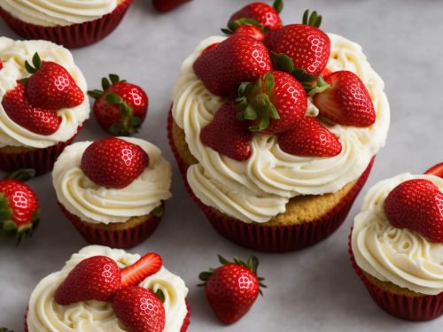 Whipped Strawberry Cream Cheese Frosting