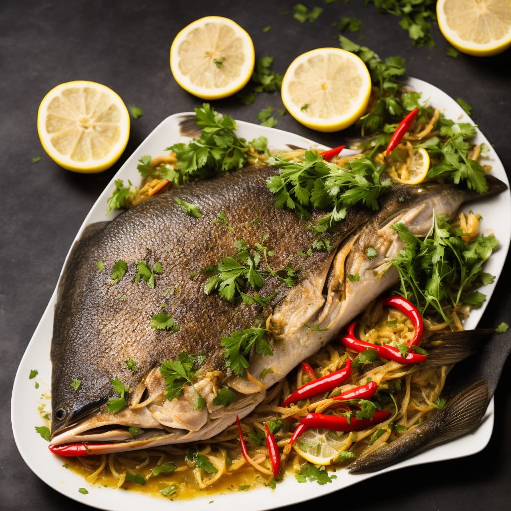 Whole Baked Fish with Fennel, Chilli & Lemongrass