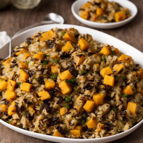 Wild Rice, Chestnut & Squash Stuffing Recipe