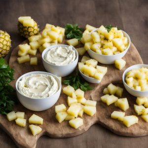 World's Best Cream Cheese and Pineapple Dip