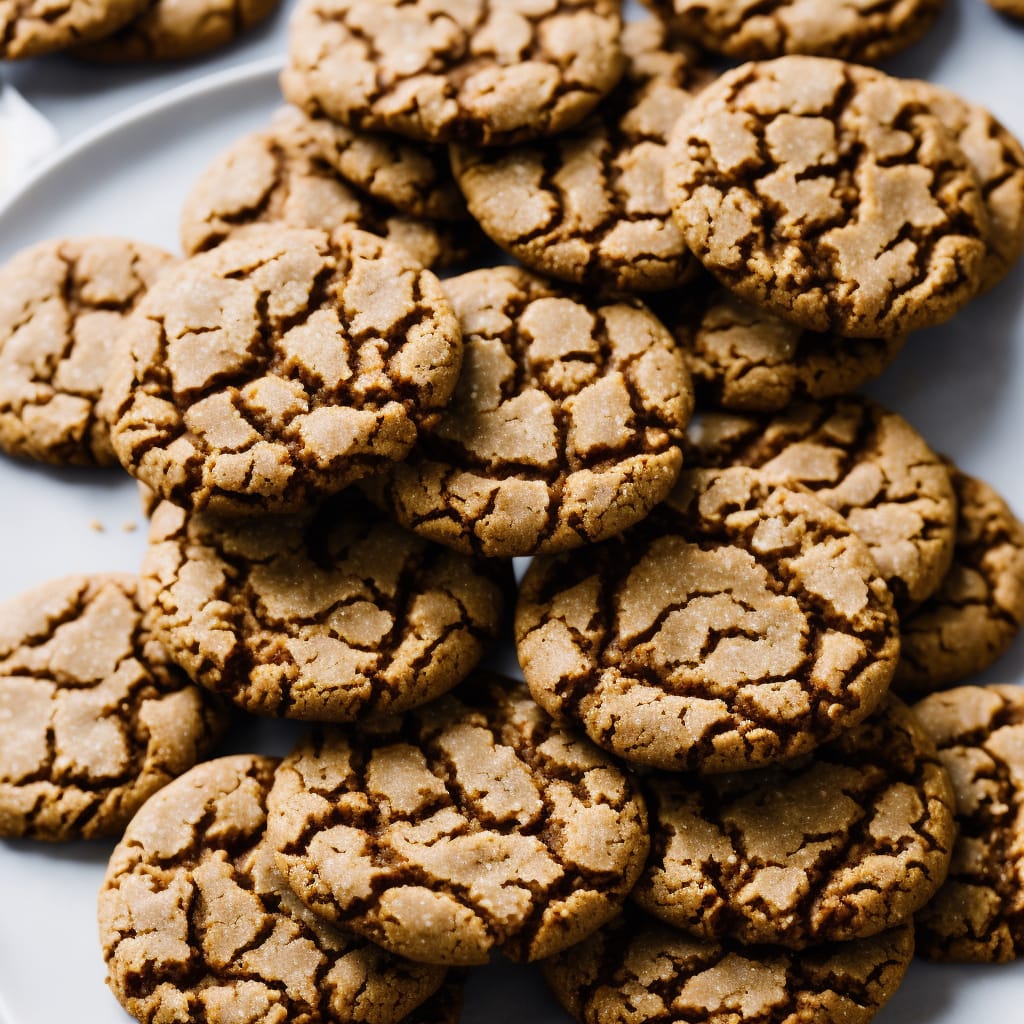WWII Oatmeal Molasses Cookies