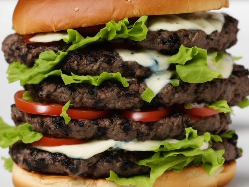Zesty Black & Blue Burger