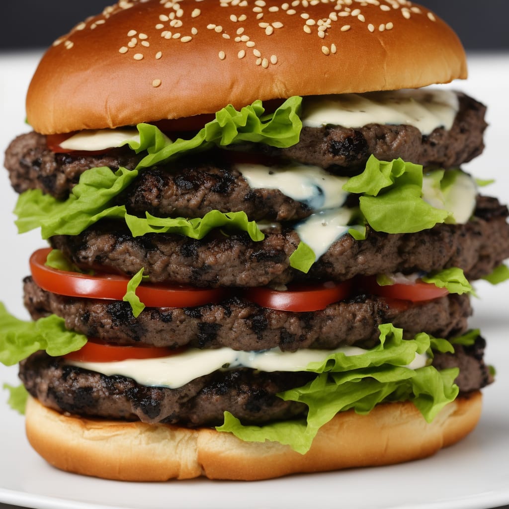 Zesty Black & Blue Burger