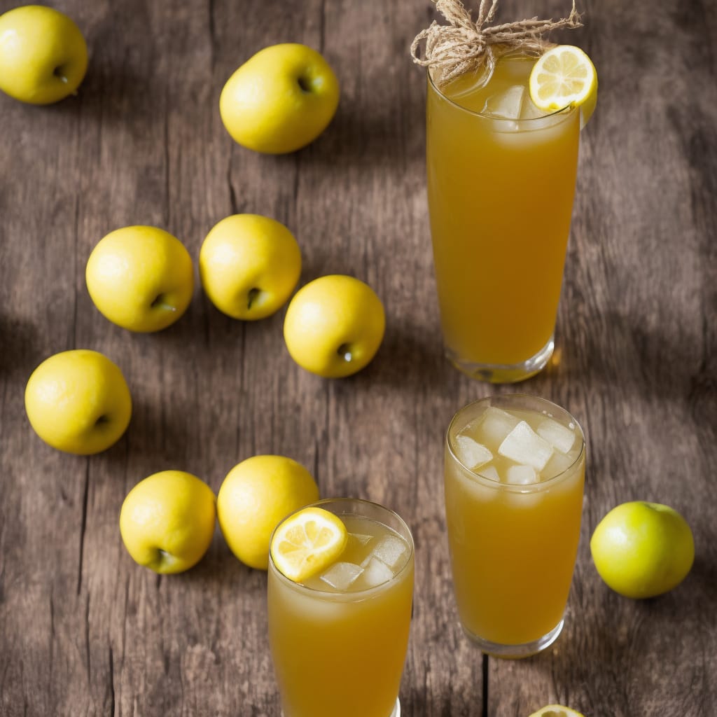 Zesty Lemon Apple Juice Recipe
