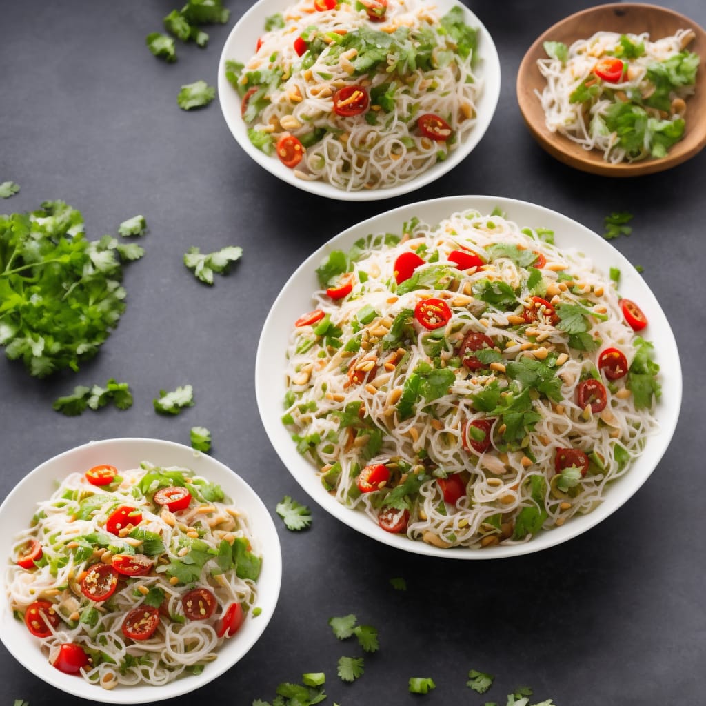 Zesty Rice Noodle Salad