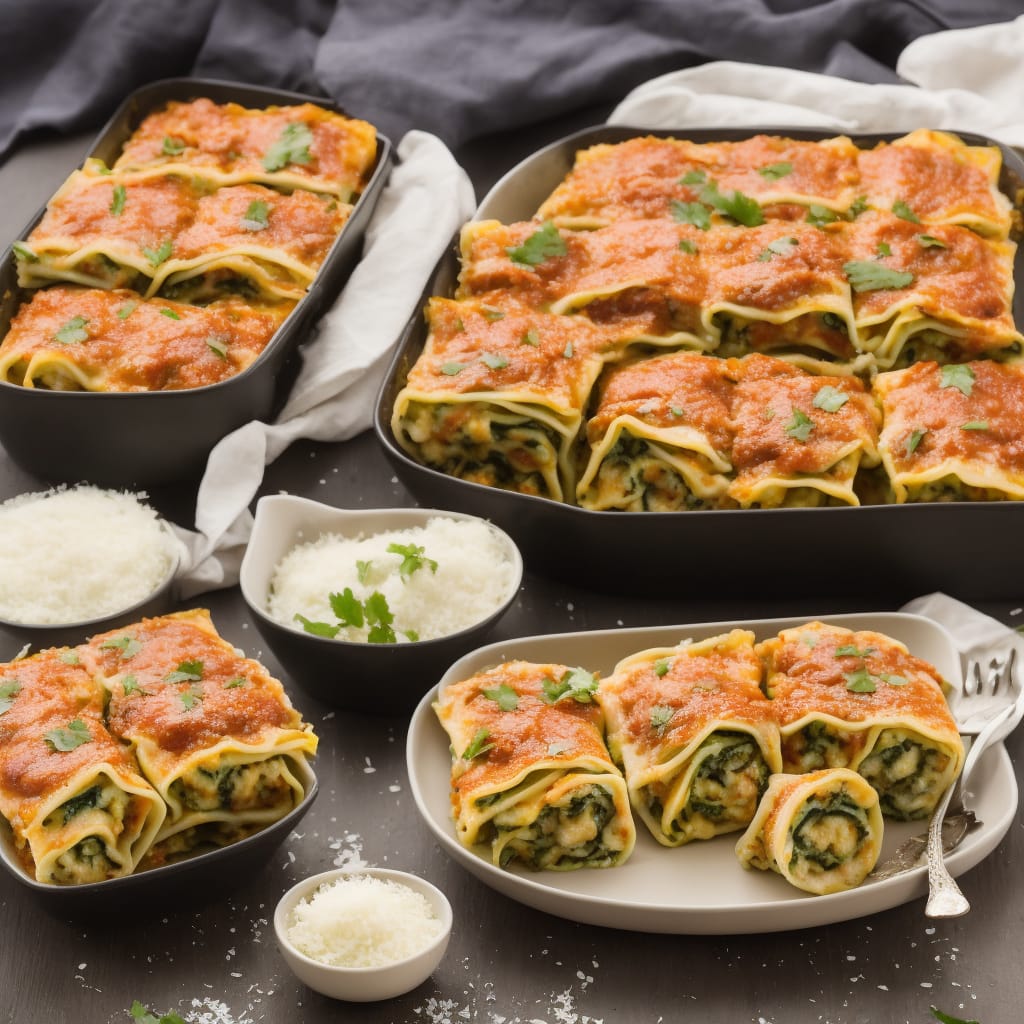 Zucchini Lasagna Rolls