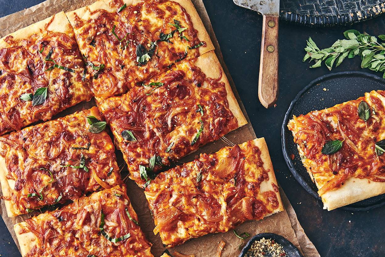 Home Slice: All-Edge Sicilian Pan Pizza (with a Nod to Detroit) 