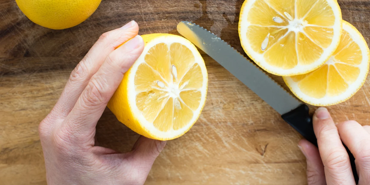 How To Cut A Lemon For Water Recipes