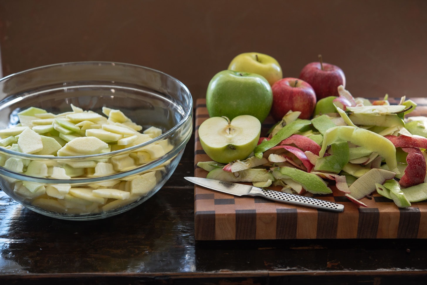 How To Cut Apples For Apple Pie 