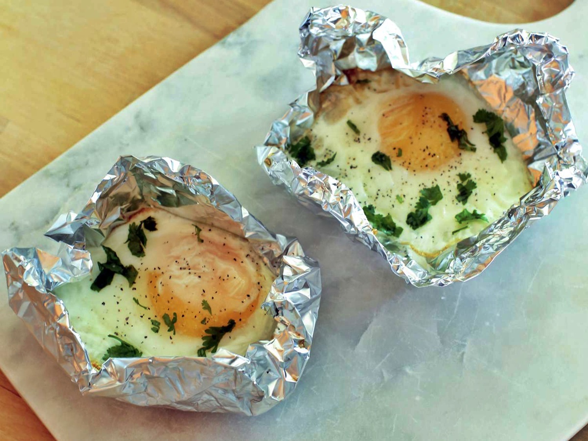 Air Fryer Scrambled Eggs - Fork To Spoon