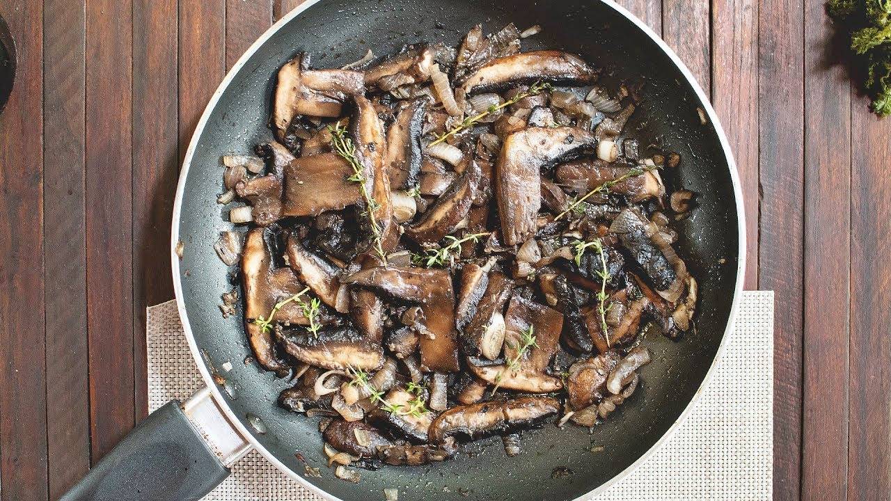 How To Fry Portobello Mushrooms In A Pan