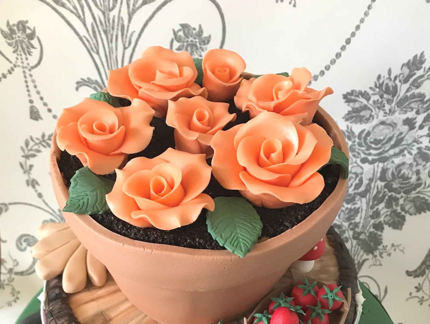 how-to-make-a-flowerpot-cake