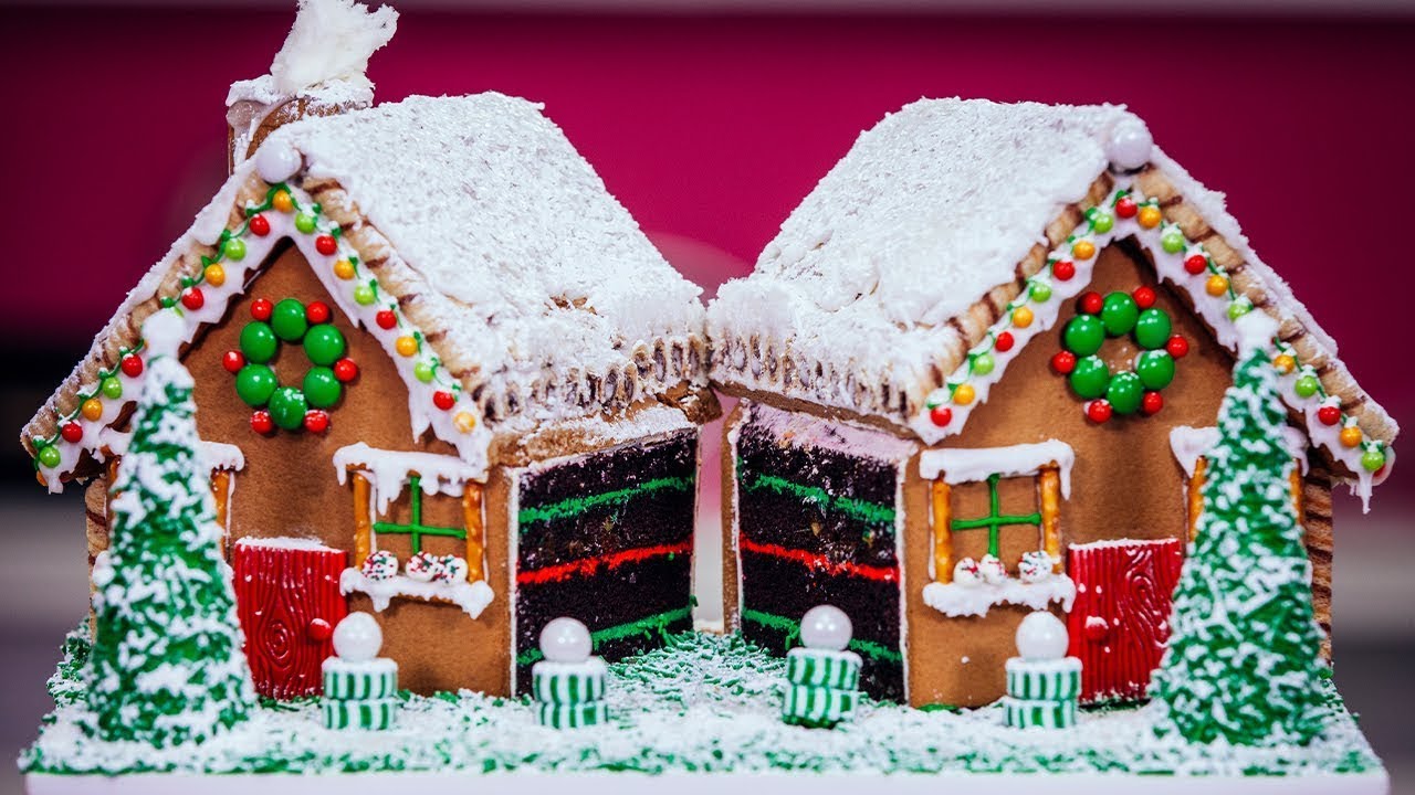 how-to-make-a-gingerbread-house-cake
