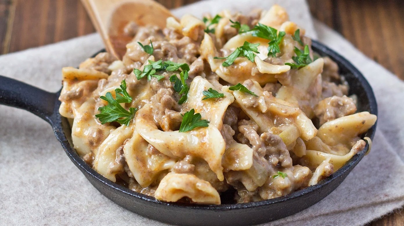 Instant pot stroganoff with online cream of mushroom soup